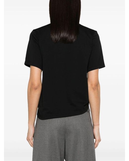 T-shirt di Victoria Beckham in Black