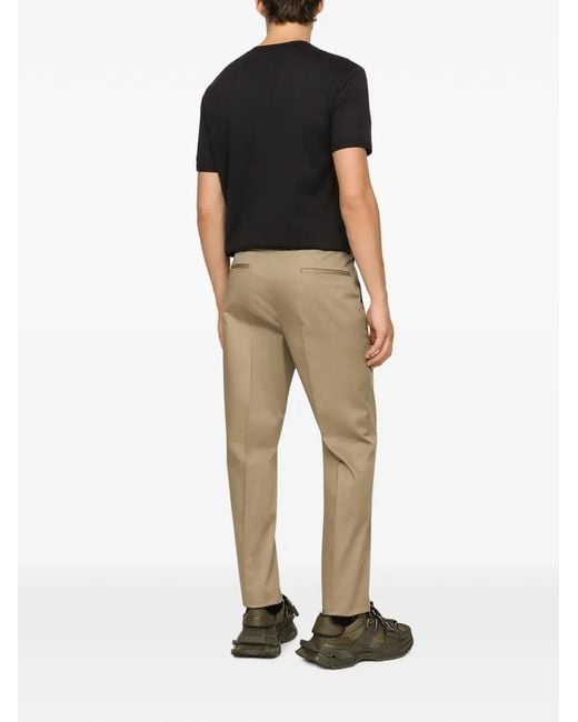 Dolce & Gabbana Natural Tailored Trousers for men