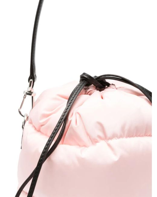 Borsa A Secchiello Caradoc Imbottita di Moncler in Pink