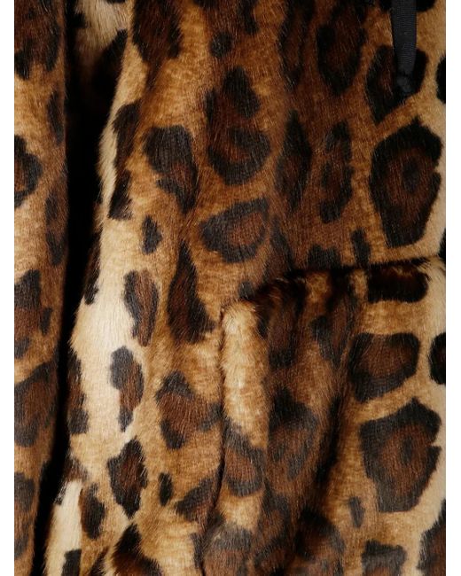 Jejia Brown Leopard-Print Hoodie