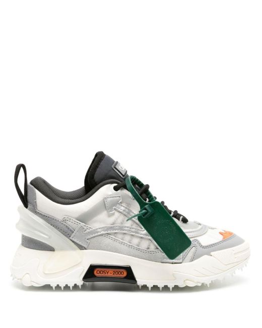 Off-White c/o Virgil Abloh Green Odsy 2000 Sneakers