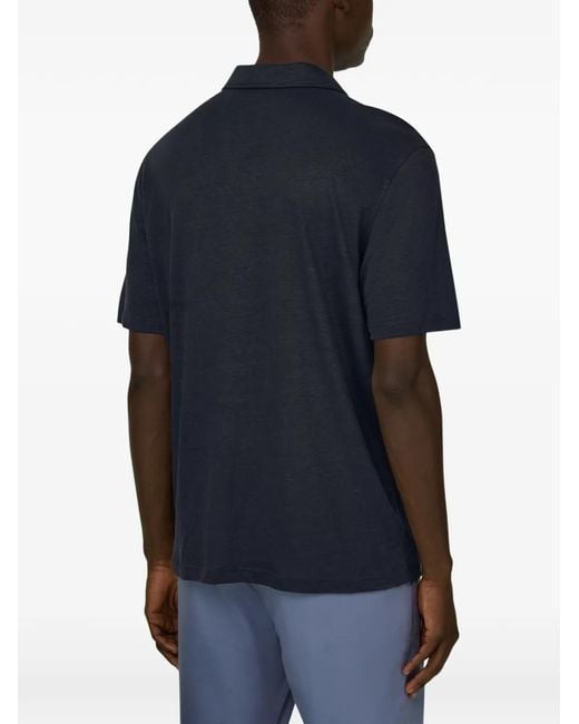 T-Shirt À Col Ouvert Boggi pour homme en coloris Black
