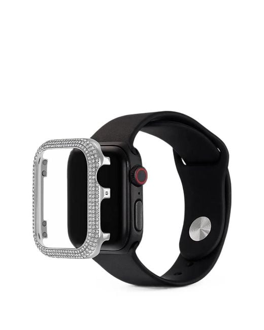 Swarovski White Embellished Apple Watch Series 4 & 5 Gadget