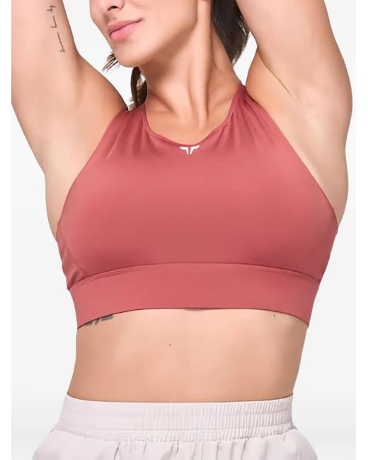 SQUATWOLF Pink Essential Sport-Bh Mit Racerback