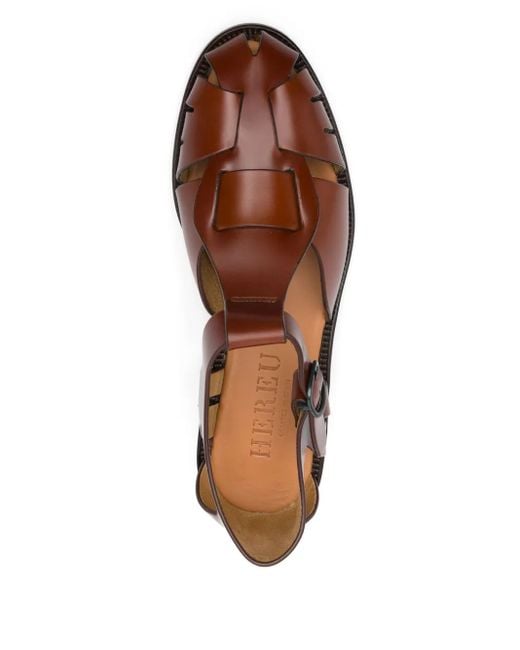Hereu Brown Pesca Sandals