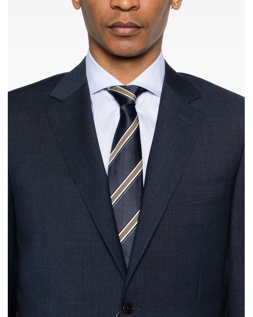 Canali Blue Two-Piece Suit for men