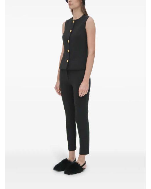 Rosetta Getty Cropped Broek in het Black