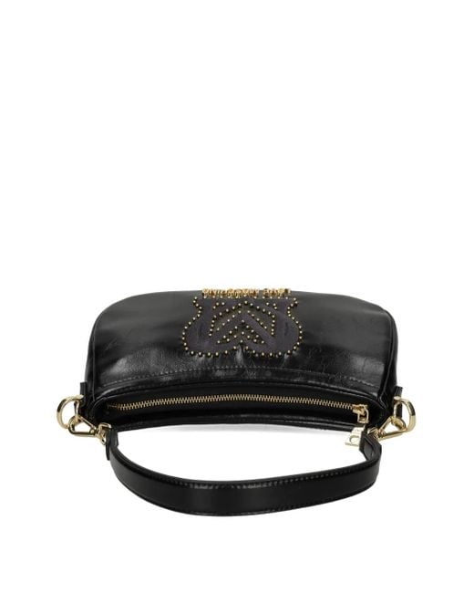 Love Moschino Schoudertas Met Logoplakkaat En Studs in het Black