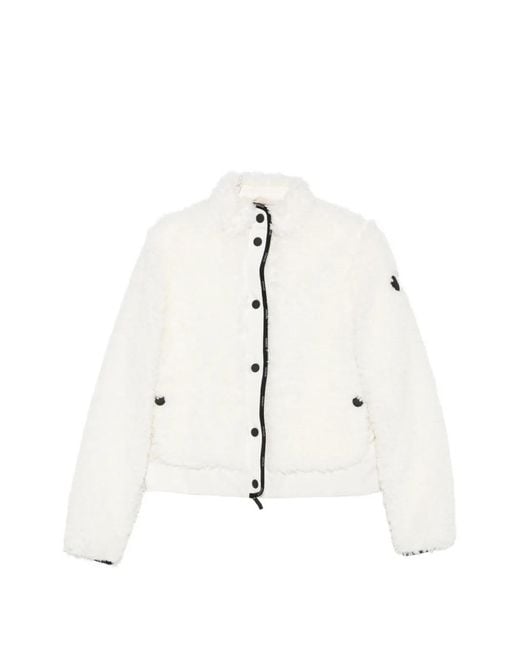 Moncler White Long-Sleeves Jacket