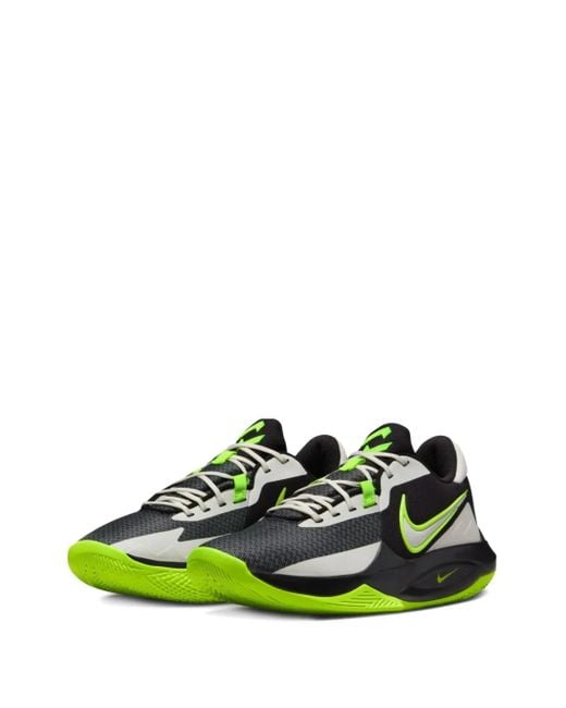 Nike Green Precision 6 /Sail/Volt" Sneakers for men
