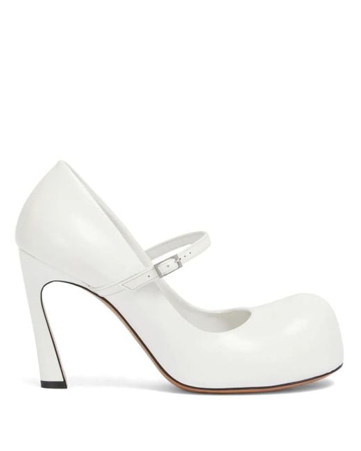 Marni White Mary Jane Pumps