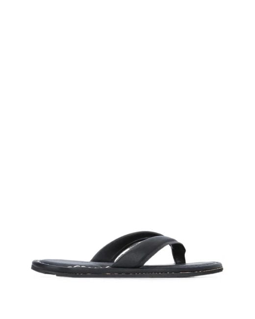 Ria Menorca Black Padded Flip Flops for men