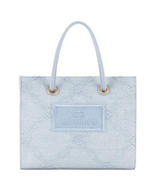 トートバッグ ELISABETTA FRANCHI LOGO TOTE BAG donna-borse-no-trans-nero-