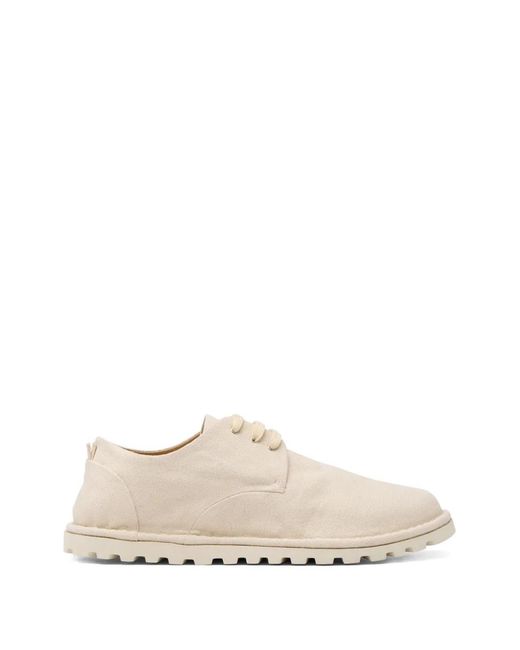 Marsèll White Sancrispa Lug-Sole Lace-Up Derby Shoes for men
