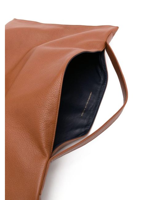 Tsatsas Brown Large Nathan Leather Tote Bag