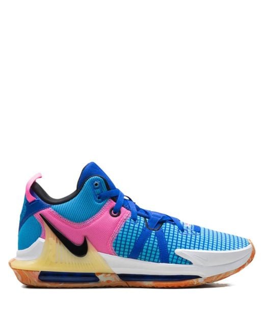 Nike Blue Lebron Witness Sneakers for men