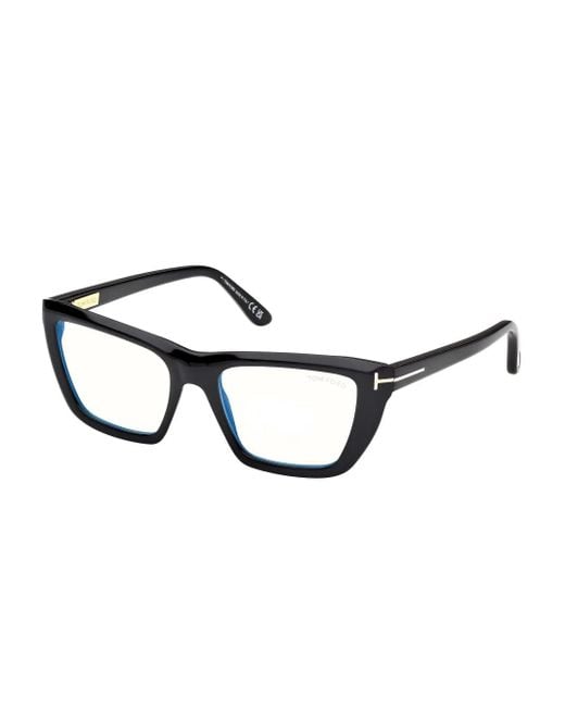 Tom Ford Brown Cat-Eye Glasses