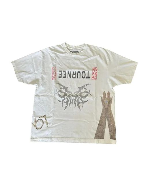 Camiseta Stadium I Saw Utopia Travis Scott de hombre de color White