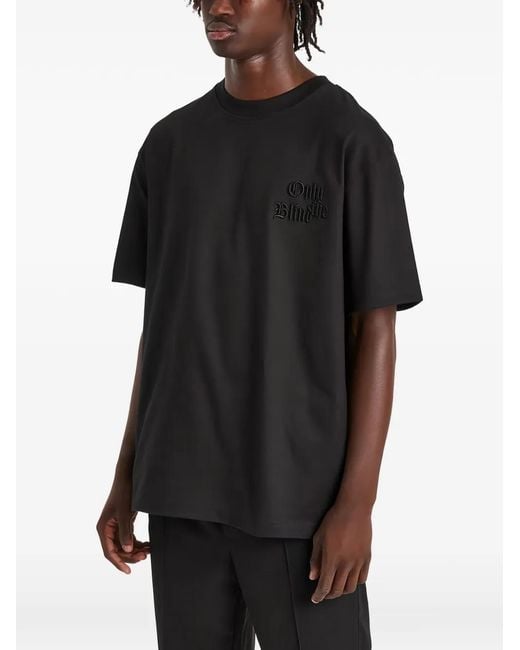 Only the Blind Night Python T-Shirt in het Black voor heren