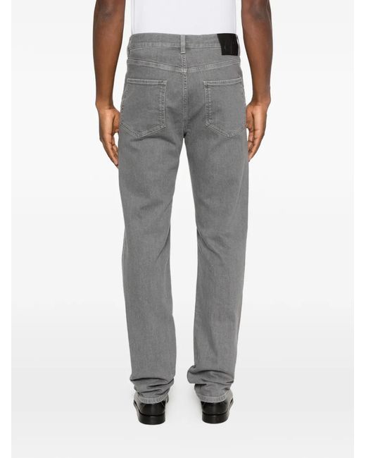 Pence Gray Five-Pocket Jeans for men