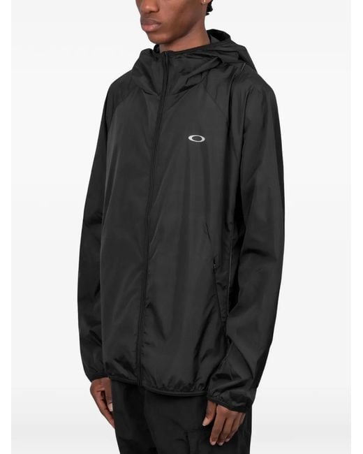 Oakley Gray Edge Force Windbreaker Jacket for men
