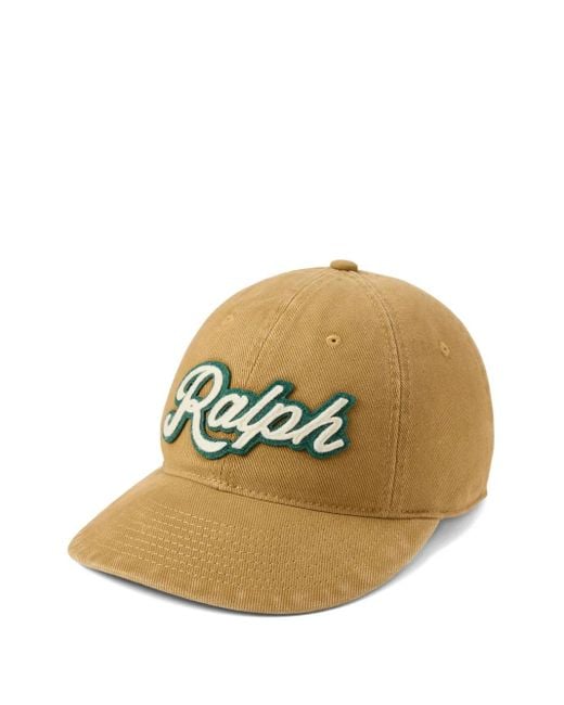 Polo Ralph Lauren Metallic Logo-Patch Baseball Cap for men