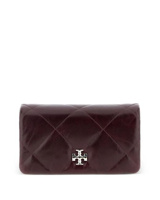 Borsa A Tracolla Kira Diamond di Tory Burch in Purple