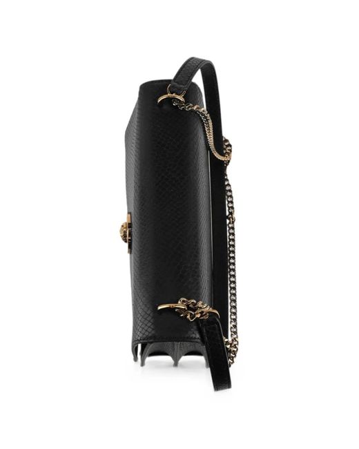 Versace Black Sac Porté Épaule La Medusa Embossé