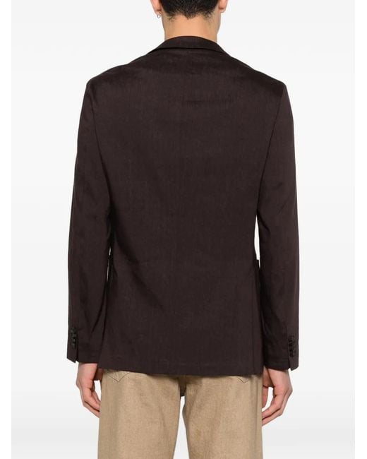 Blazer Con Bolsillo De Parche Boss de hombre de color Black