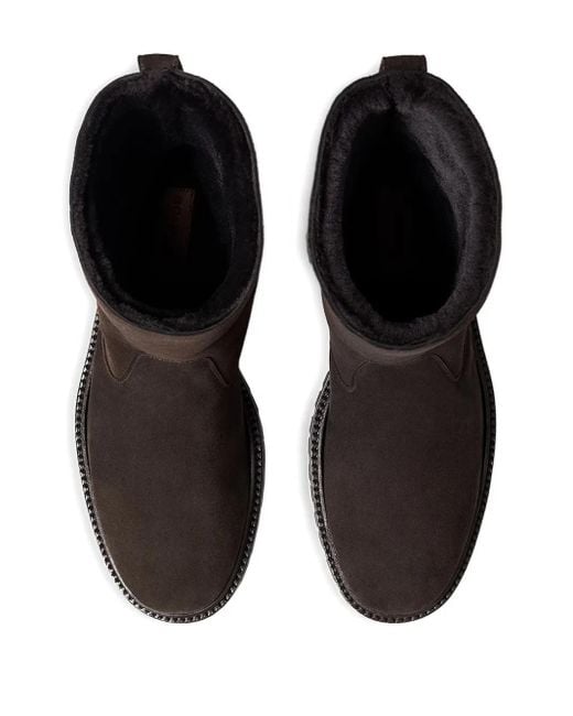 Scarosso Brown Paul Suede Boots for men