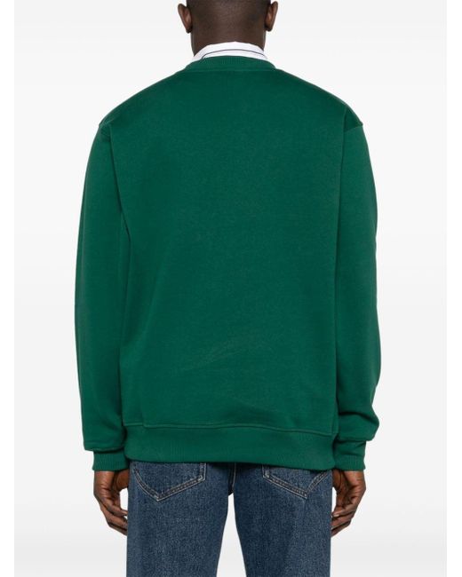 Top Le Sweatshirt Slogan Drole de Monsieur de hombre de color Green