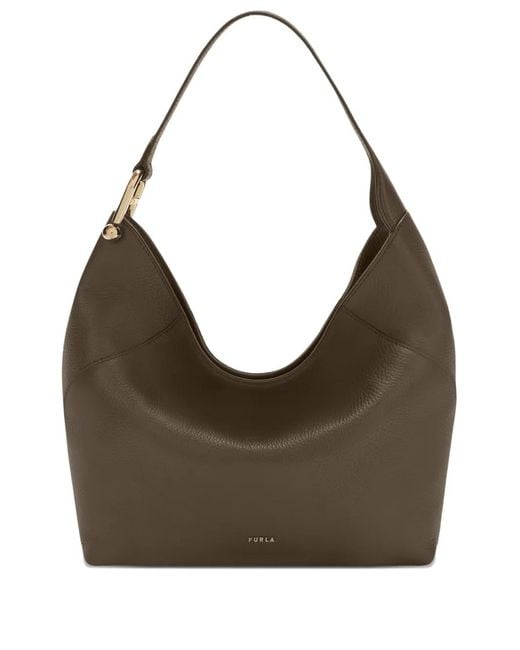 Furla Brown Lara Shoulder Bag