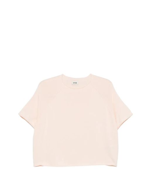 Drykorn Pink Moeny Short-Sleeve T-Shirt