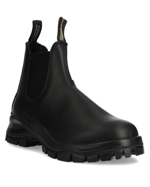Stivali Chelsea Con Inserti di Blundstone in Black