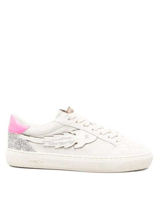 ENTERPRISE JAPAN White Ej Egg Rocket Sneakers