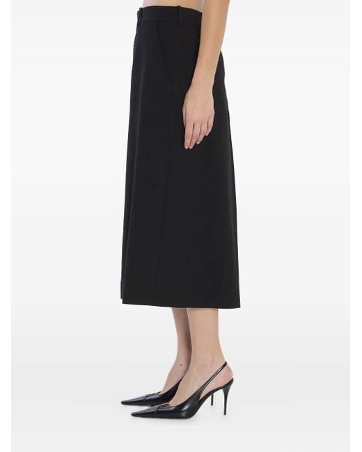 Saint Laurent ウールタックパンツ Black