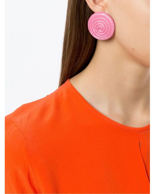 Amir Slama Multicolor 3 Pair Earring Set