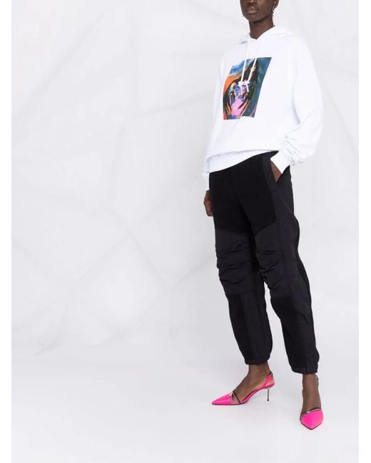 Off-White c/o Virgil Abloh Multicolor Graphic-Print Hoodie