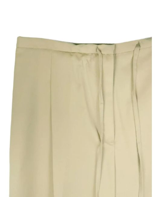 Rohe Natural Drawstring Virgin-Wool Trousers