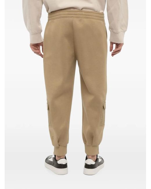 Neil Barrett Natural Cargo-Pocket Track Pants for men