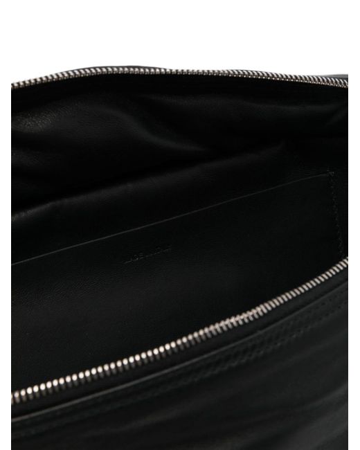 Rick Owens Black Bumbag Leather Belt Bag for men