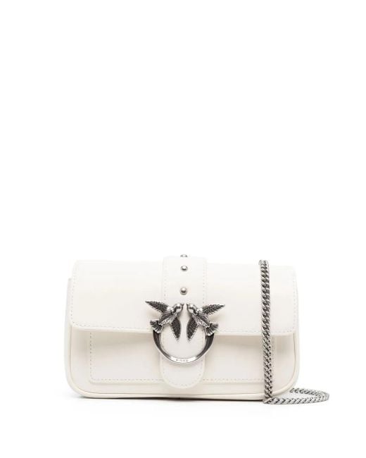 Pinko White Small Pocket Bag Love Bag One Simply
