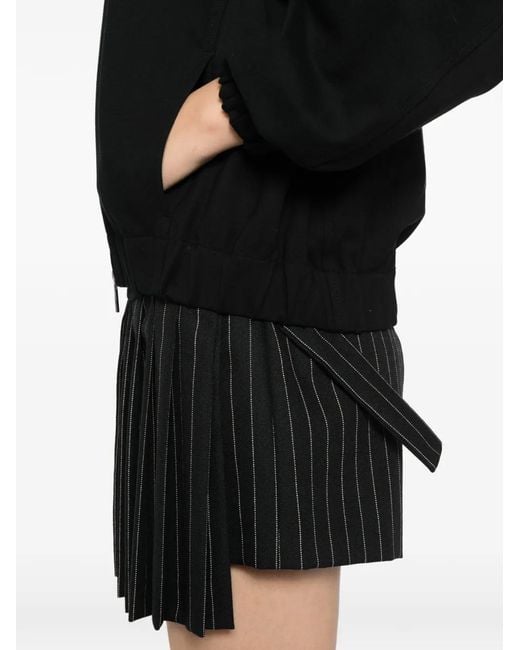 Helmut Lang Black Hooded Shell Jacket