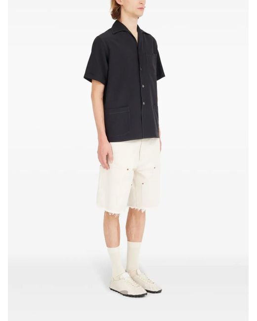 Maison Margiela Black Cotton Shirt for men
