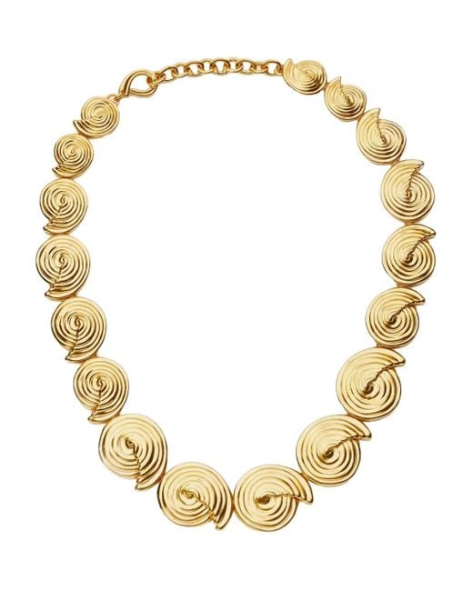 Missoma Metallic Halskette Mit Spiralmotiv