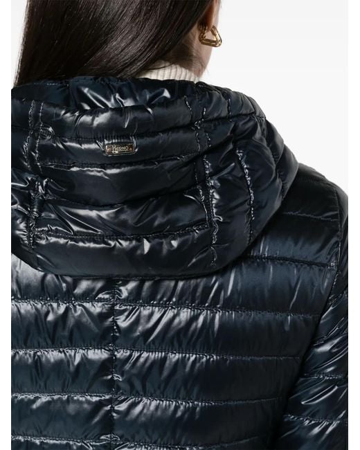 Herno Black Nylon Short Down Jacket