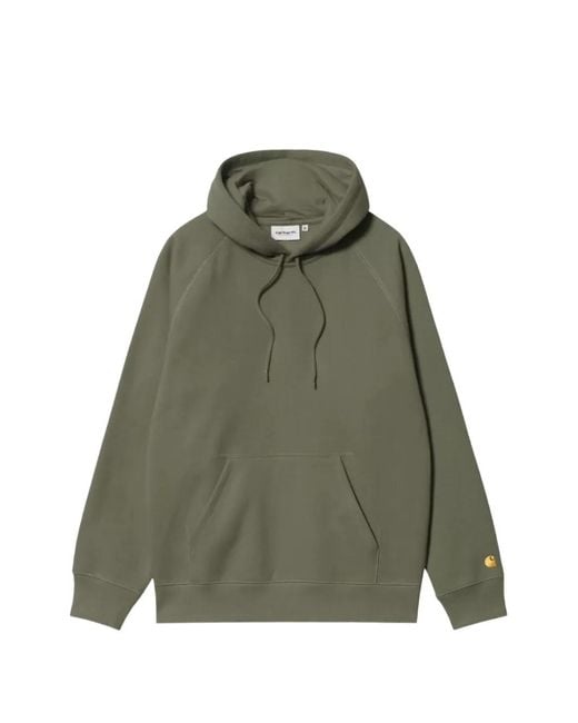 Carhartt Green Chase Darstring Hoodie for men