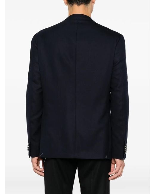 Corneliani Black Academy Light Single-Breasted Jacket for men