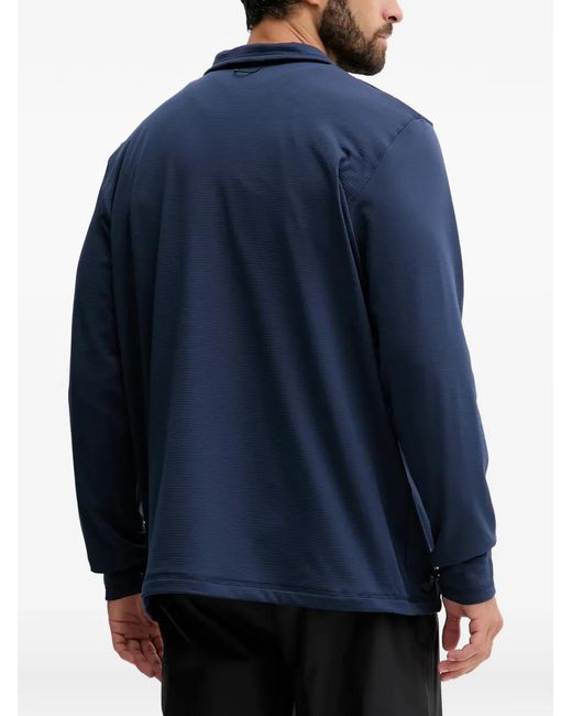 The North Face Blue Quest Triclimate Hooded Colour-Block Jacket for men