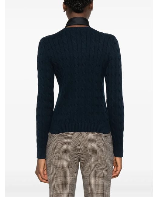 Ralph Lauren Blue Raihan Cardigan